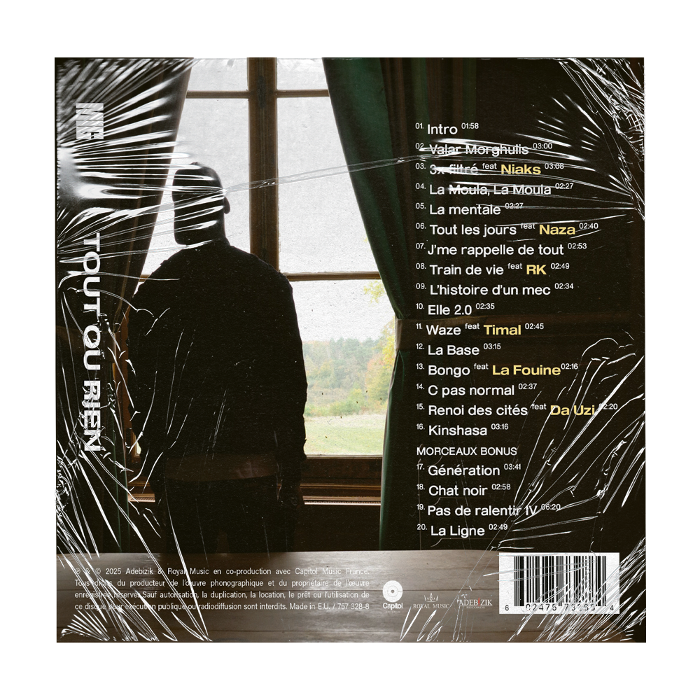 CD Dédicacé Tout ou Rien